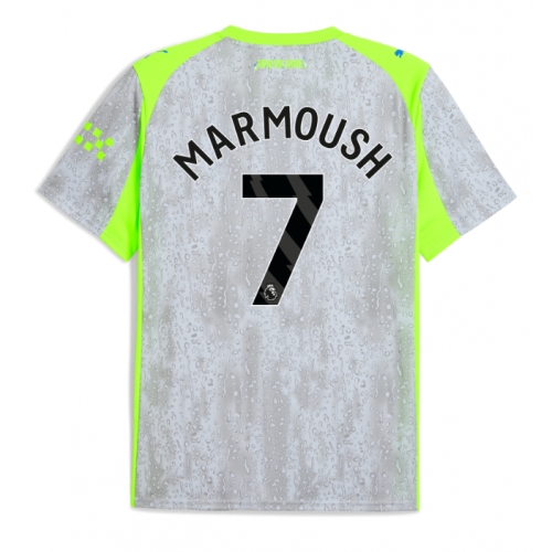 Billige Fotballdrakt Manchester City Omar Marmoush #7 Replika Tredjedrakt 2025-26 Kortermet Billige Fotballdrakt Manchester City Omar Marmoush #7 Replika Tredjedrakt 2025-26 Kortermet